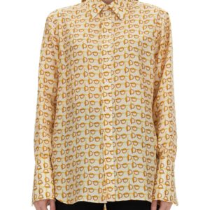 Elevate your look with the Burberry women's SHIRT "B" in beige