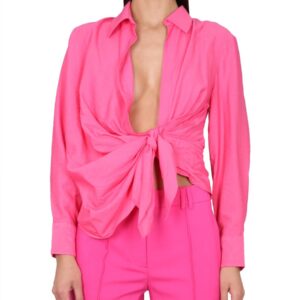 Discover the authentic JACQUEMUS women's SHIRT "BAHIA" in Pink