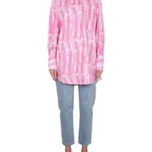 Discover the authentic PATOU women's SHIRT DRESS in Pink