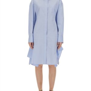 Refresh your wardrobe with the stella mccartney women's SHIRT DRESS in Azure