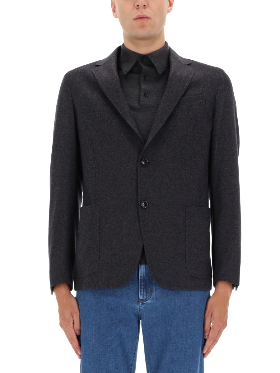 Discover the authentic Zegna men's SHIRT JACKET in Grey