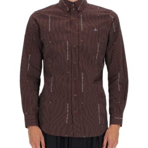 Refresh your wardrobe with the Vivienne Westwood men's SHIRT "KRALL" in Bordeaux