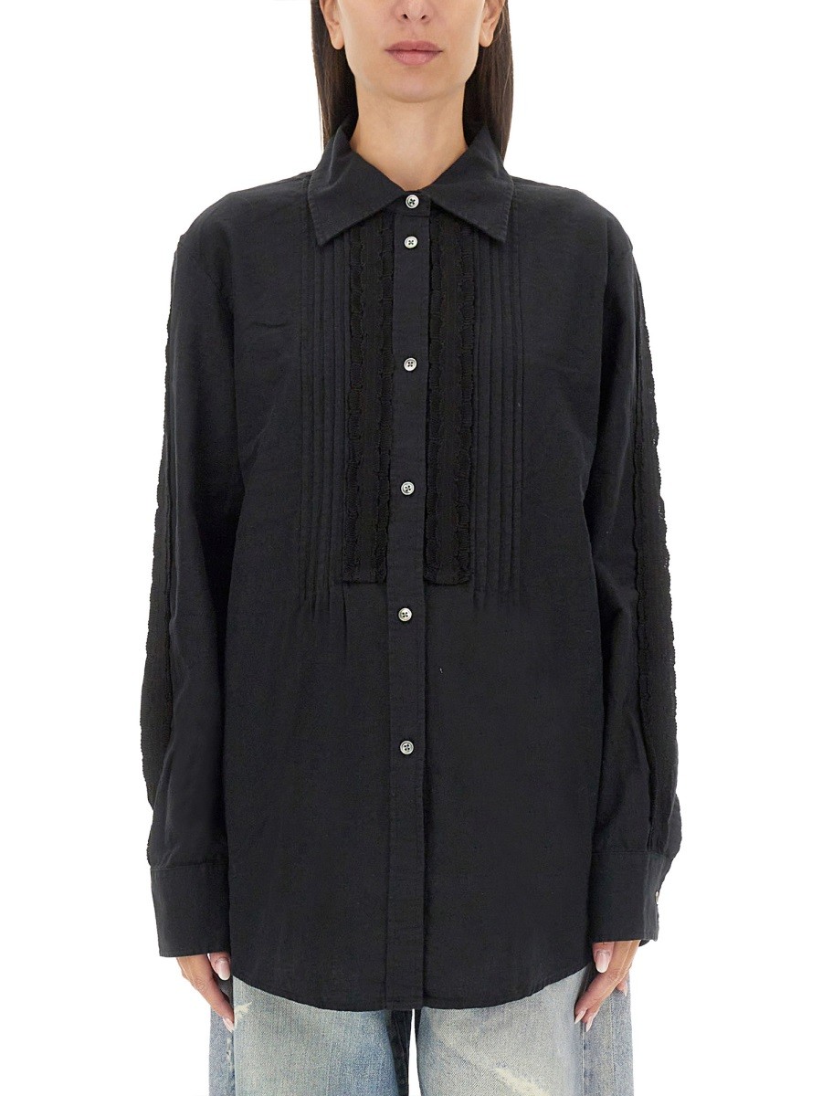 Refresh your wardrobe with the Our Legacy women's SHIRT "SINCERE" in Black