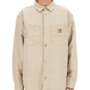 Discover the authentic Carhartt Wip men's SHIRT "WALTER" in Ivory