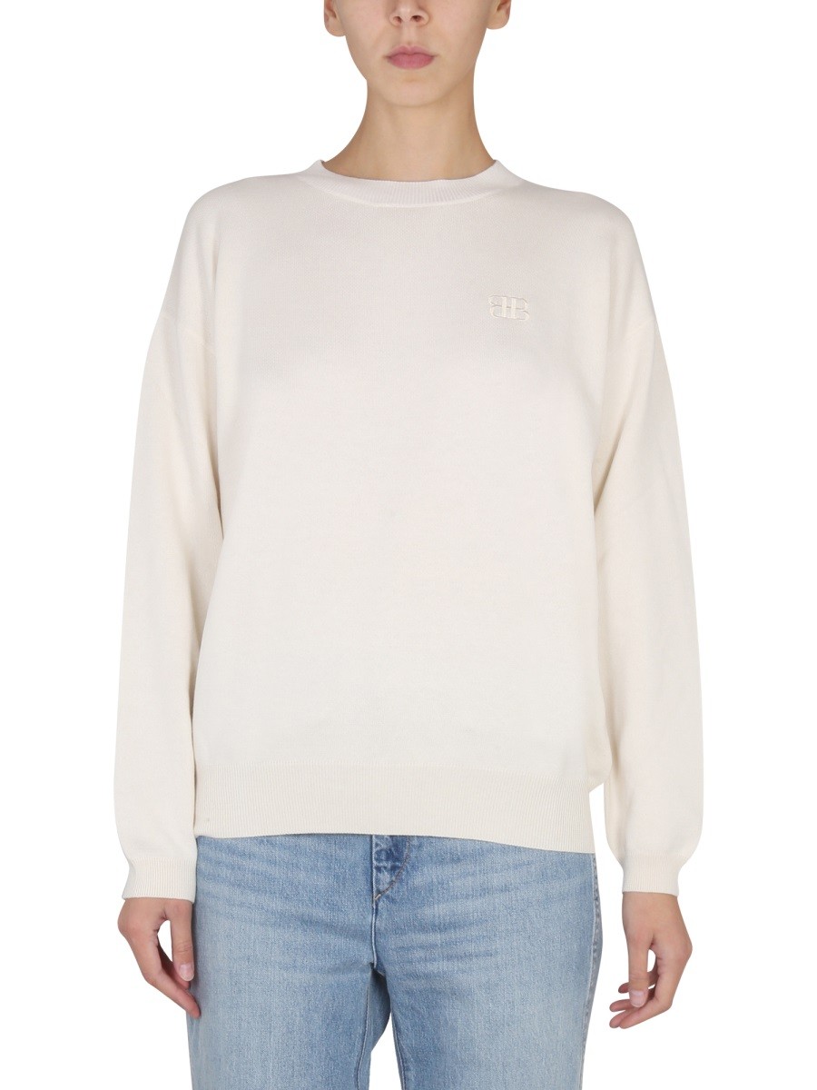 Discover the authentic Ballantyne women's SHIRT WITH EMBROIDERED LOGO in White