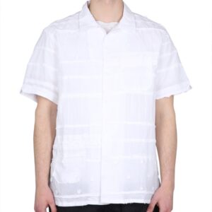 Explore the authentic ENGINEERED GARMENTS men's SHIRT WITH EMBROIDERY in White
