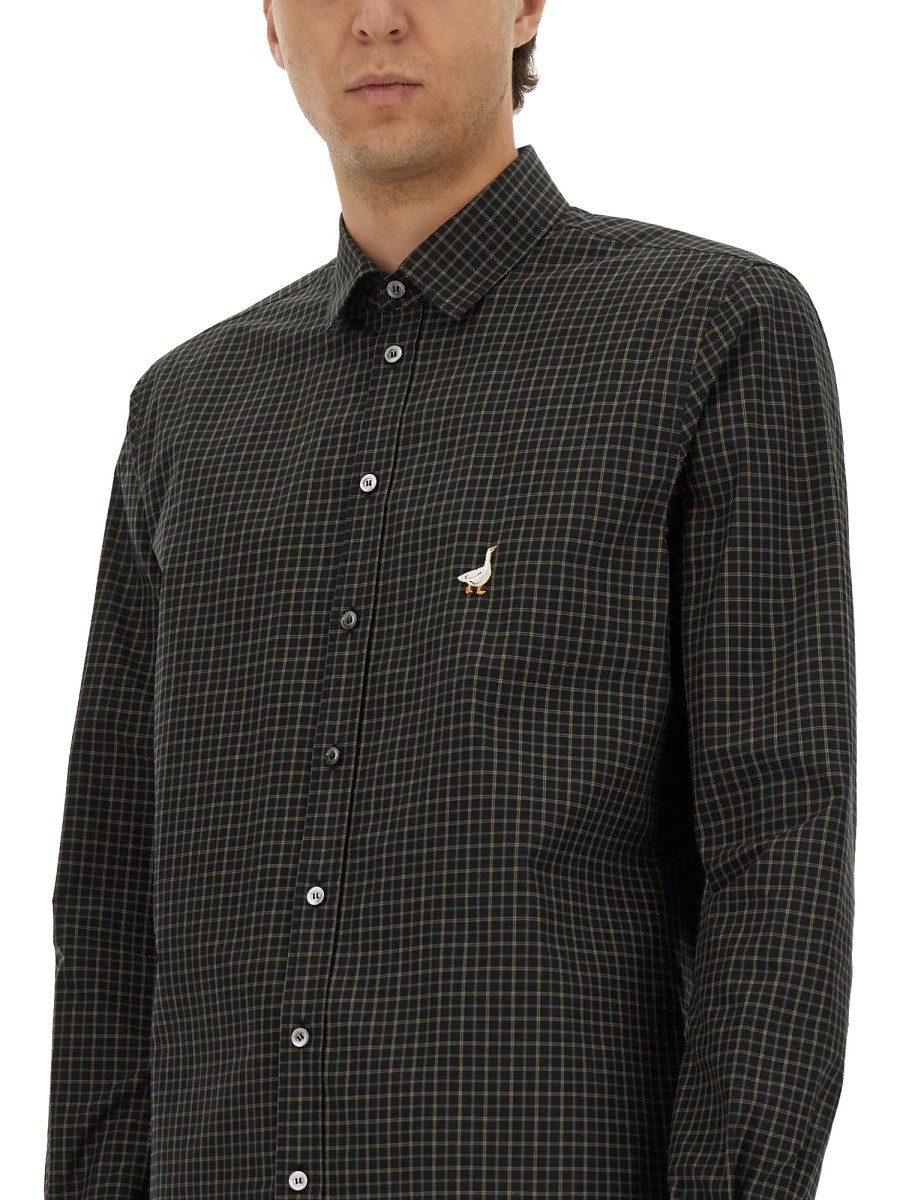 SHIRT WITH GOOSE EMBROIDERY - Image 4