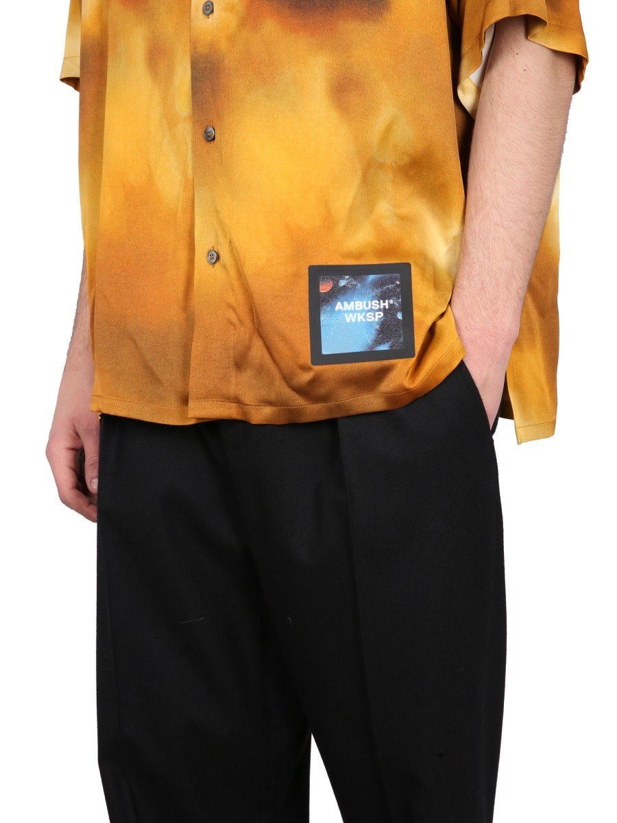 SHIRT WITH LOGO PATCH - Image 4