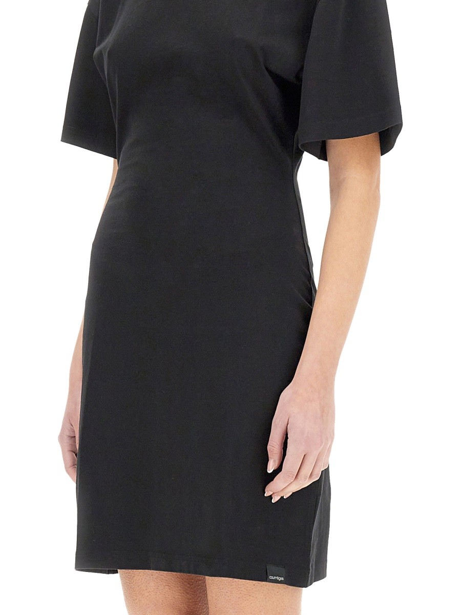 SHORT COTTON DRESS - Image 4