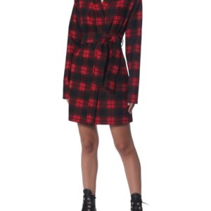 Discover the authentic UNRAVEL women's SHORT DRESS in Red