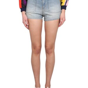 Discover the authentic Kenzo women's SHORT IN DENIM in DENIM
