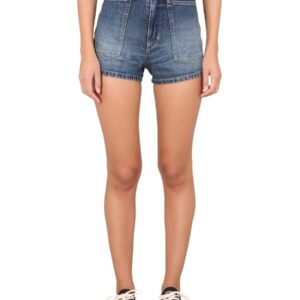 Discover the authentic Kenzo women's SHORT IN DENIM in DENIM