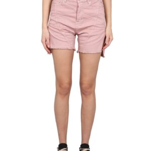 Discover the authentic RICK OWENS DRKSHDW women's SHORT IN DENIM in Pink
