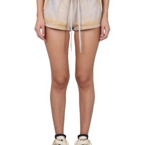 Discover the authentic Off-white women's SHORT LAUNDRY in beige