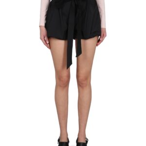 Discover the authentic Philosophy Di Lorenzo Serafini women's SHORT WITH BOW in Black