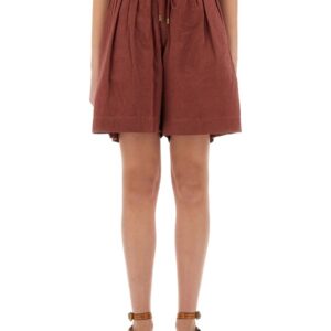 Refresh your wardrobe with the Isabel Marant women's SHORTS "INGRID" in Red