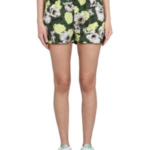 Refresh your wardrobe with the msgm women's SHORTS WITH ELASTIC in MULTICOLOUR