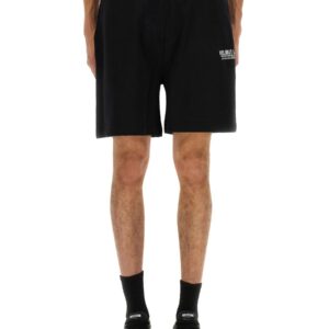 Elevate your look with the Helmut Lang men's SHORTS WITH LOGO in Black