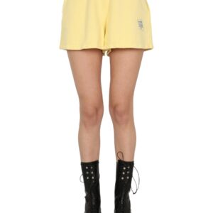 Explore the authentic OPENING CEREMONY women's SHORTS WITH LOGO BOX in Yellow