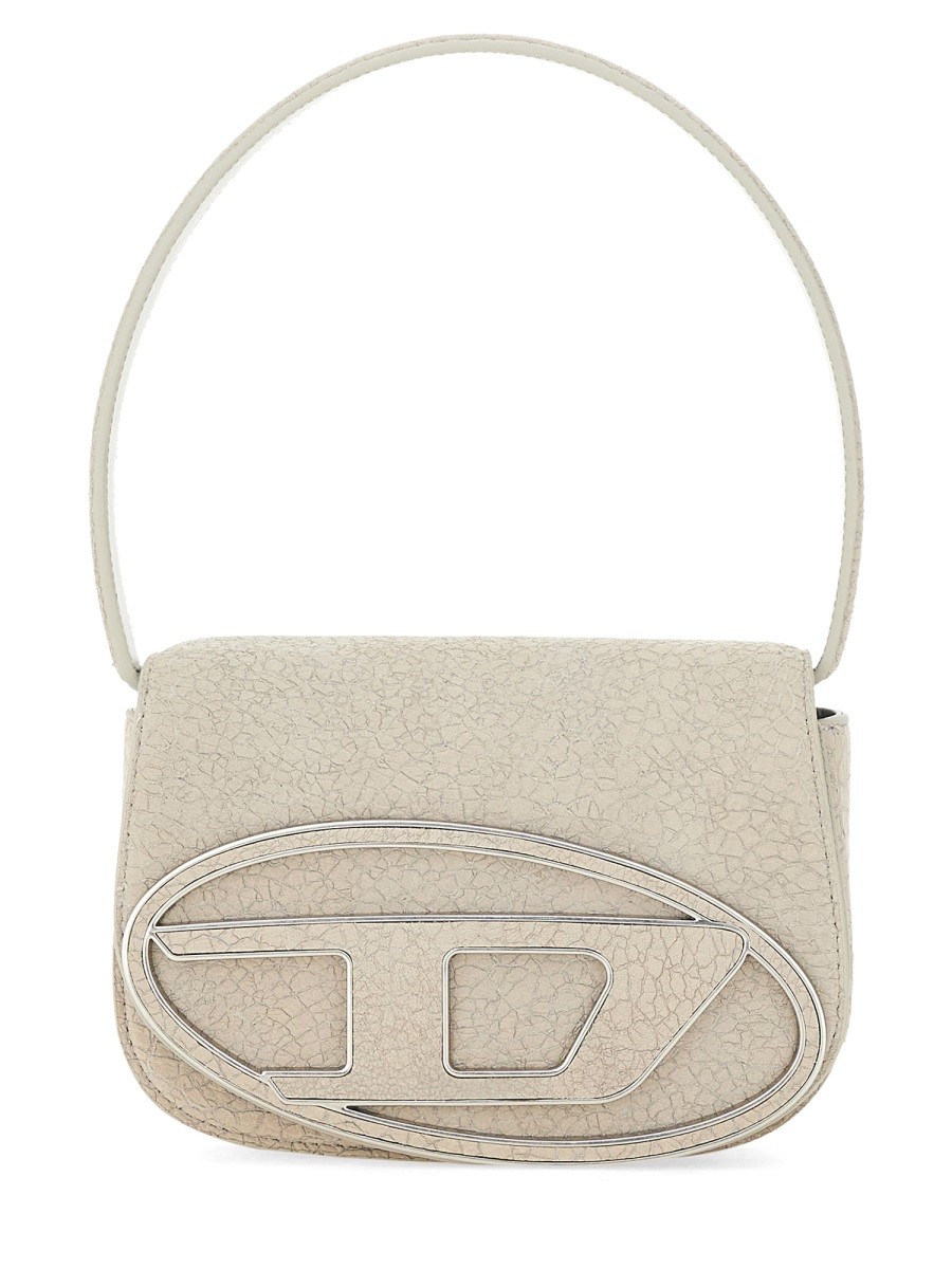 Refresh your wardrobe with the Diesel women's SHOULDER BAG "1DR" in Ivory