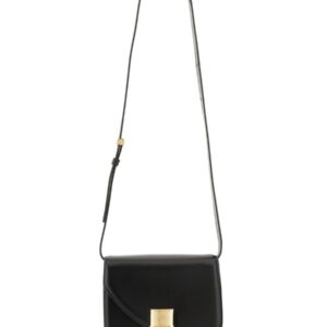 Refresh your wardrobe with the Ferragamo women's SHOULDER BAG "FLAME" in Black