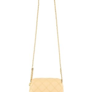 Refresh your wardrobe with the Tory Burch women's SHOULDER BAG "FLEMING" in beige