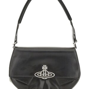 Explore the authentic Vivienne Westwood women's SHOULDER BAG "SADIE" in Black