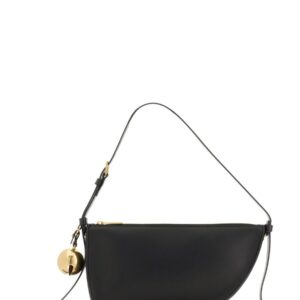 Discover the authentic Burberry women's SHOULDER BAG "SHIELD" in Black