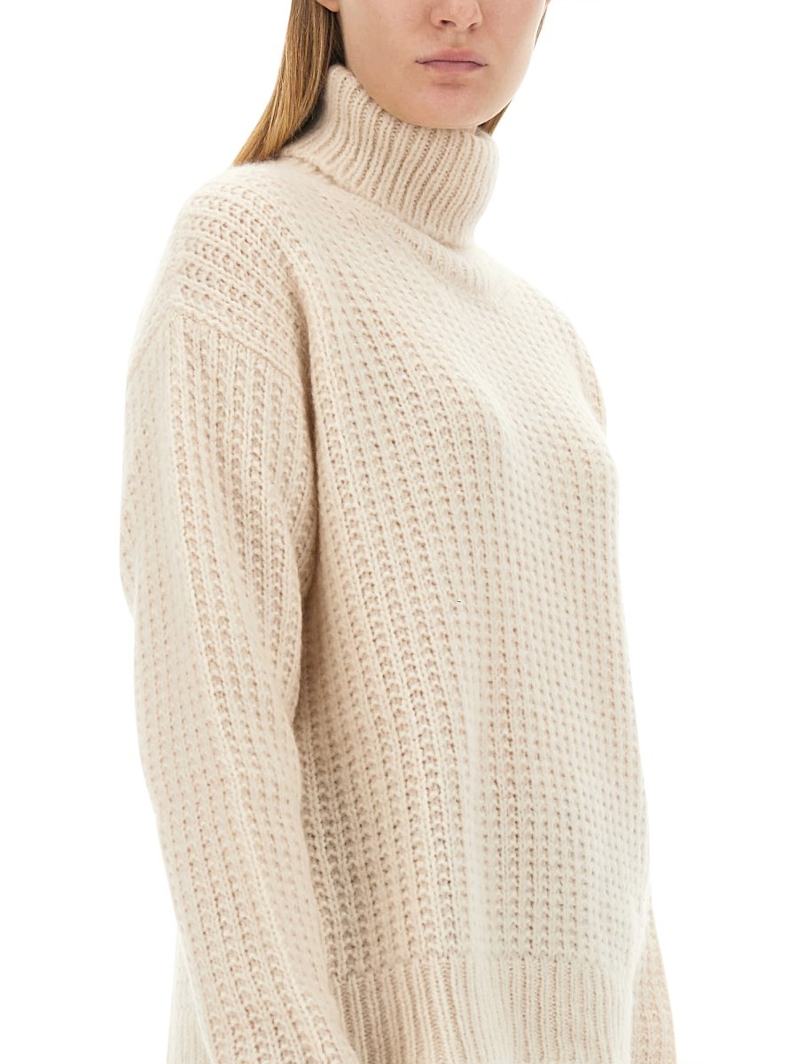 SILK AND CASHMERE TURTLENECK SWEATER - Image 4