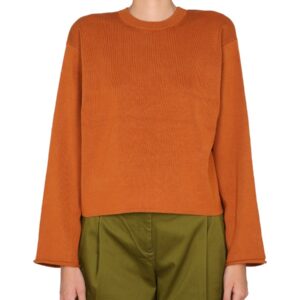 Refresh your wardrobe with the PROENZA SCHOULER WHITE LABEL women's SILK BLEND KNIT in orange