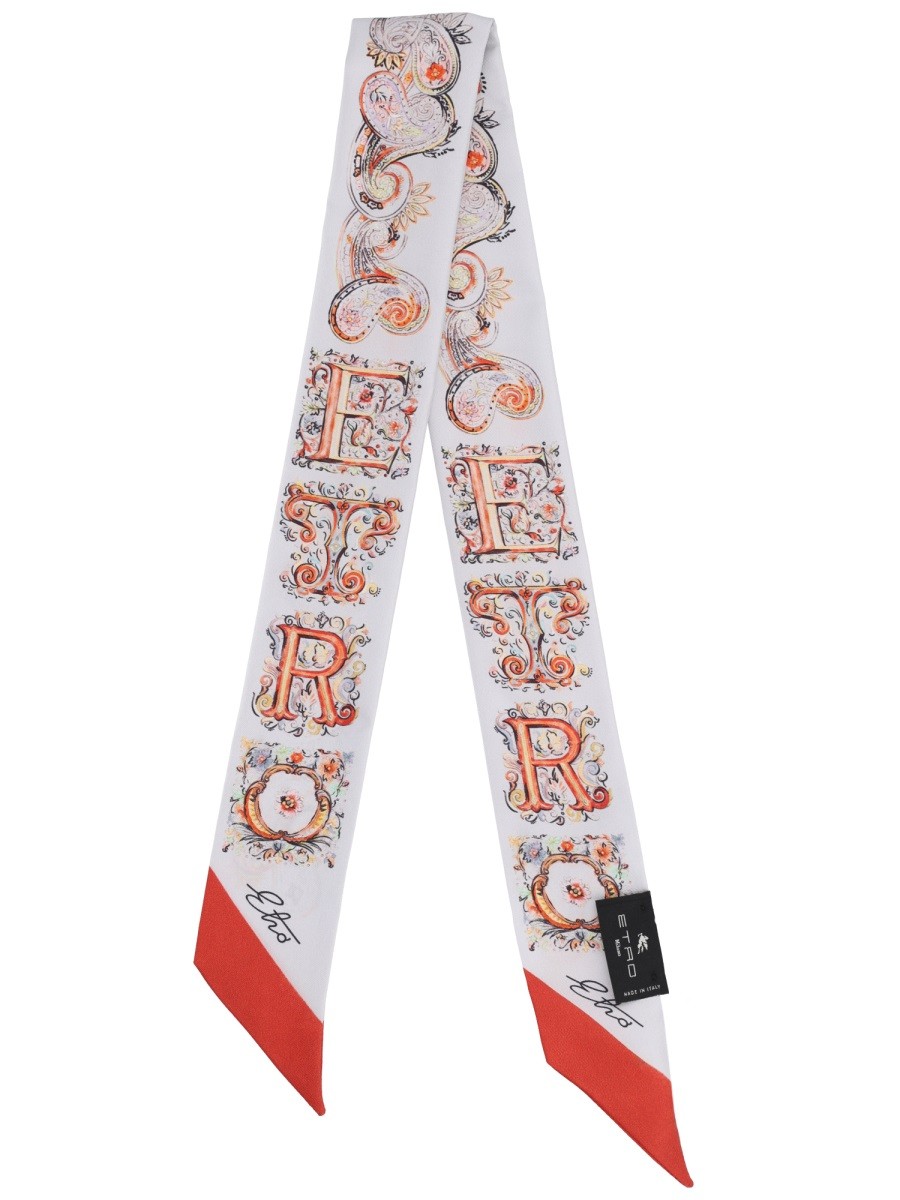Discover the authentic Etro women's SILK SCARF in MULTICOLOUR