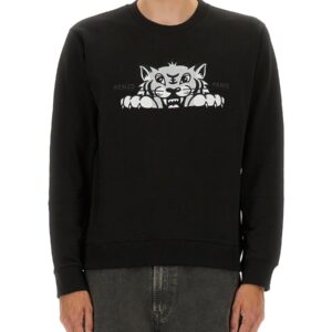 Discover the authentic Kenzo men's SILM FIT SWEATSHIRT in Black