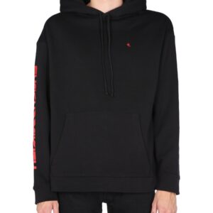 Explore the authentic RAF SIMONS men's "SINCHRONICITY" SWEATSHIRT in Black