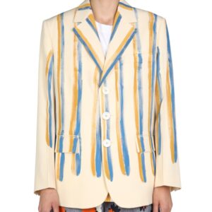Refresh your wardrobe with the Marni women's SINGLE-BREASTED JACKET in White