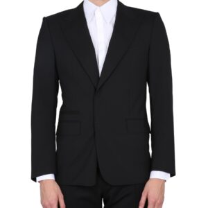 Explore the authentic Dolce & Gabbana men's SINGLE-BREASTED JACKET in Black
