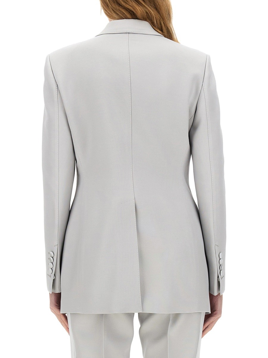SINGLE-BREASTED TUXEDO JACKET "BIANCA" - Image 3
