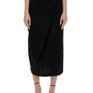 Discover the authentic ALYSI women's SKIRT WITH HOOK in Black