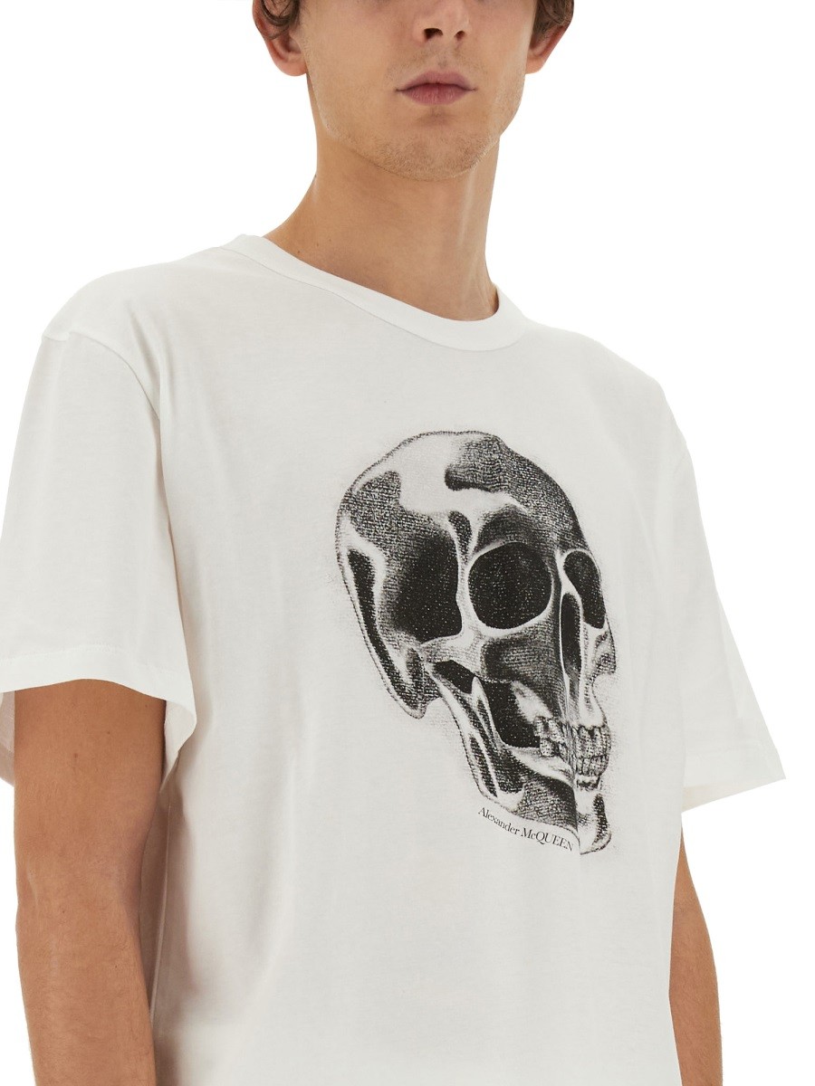SKULL PRINT T-SHIRT - Image 4