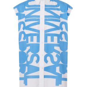 Discover the authentic Burberry men's SLEEVELESS SHIRT in Blue