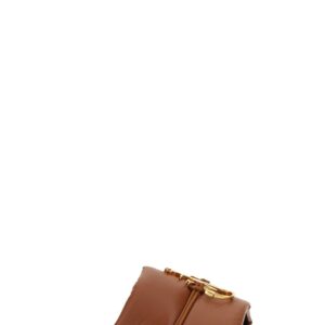 Discover the authentic jw anderson women's SLIDE SANDAL WITH LOGO in BUFF