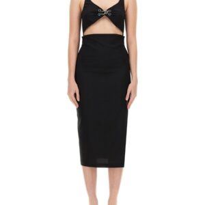 Discover the authentic MOSCHINO JEANS women's SLIM FIT DRESS in Black