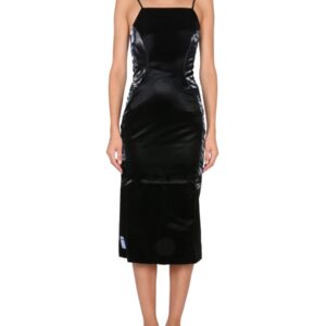 Discover the authentic MCQ women's SLIM FIT DRESS in Black