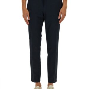 Refresh your wardrobe with the Boss men's SLIM FIT PANTS in Blue