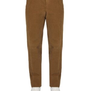 Refresh your wardrobe with the Pt Torino men's SLIM FIT PANTS in Brown