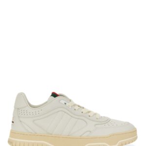 Refresh your wardrobe with the Gucci women's SNEAKER RE-WEB in White