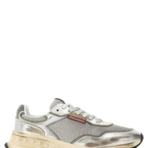 Refresh your wardrobe with the Dsquared2 men's SNEAKER "SPRINTER" in White
