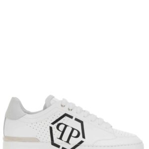 Refresh your wardrobe with the Philipp Plein men's SNEAKER WITH LOGO in White