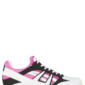 Explore the authentic COMME DES GARCONS SHIRT men's SNEAKER X ASICS TARTHER in Pink