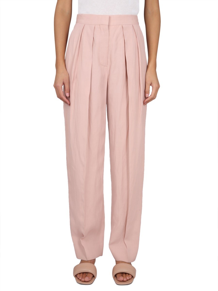 Refresh your wardrobe with the stella mccartney women's SOFT PANTS in Pink
