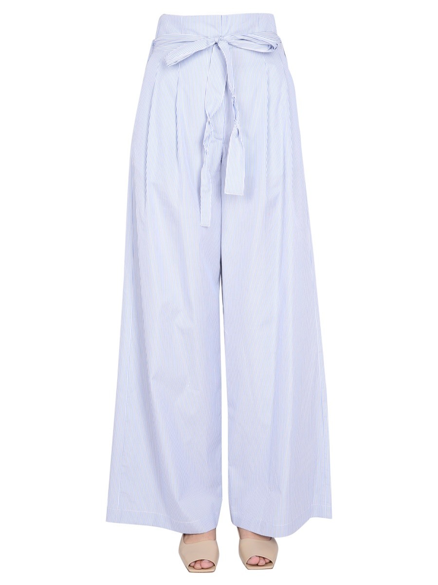 Discover the authentic JEJIA women's "SOPHIE" TROUSERS in Azure